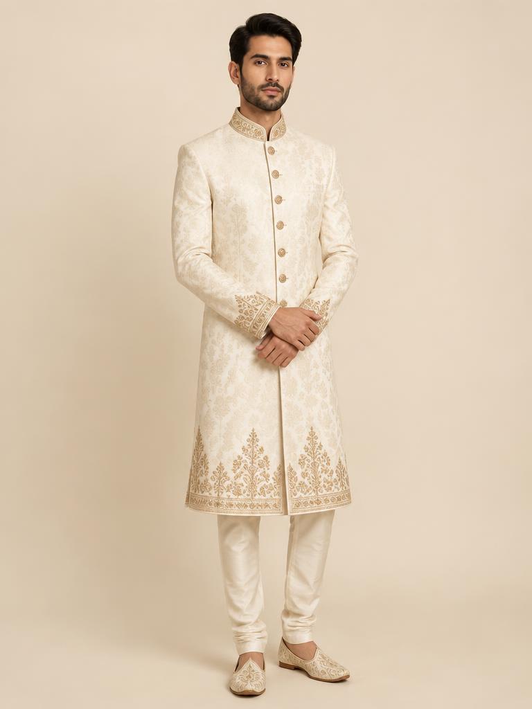 Royal Ivory Sherwani